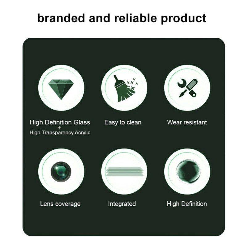 Linsskydd I Härdat Glas För Oppo Reno 13f 4g / 5g / Fs 5g