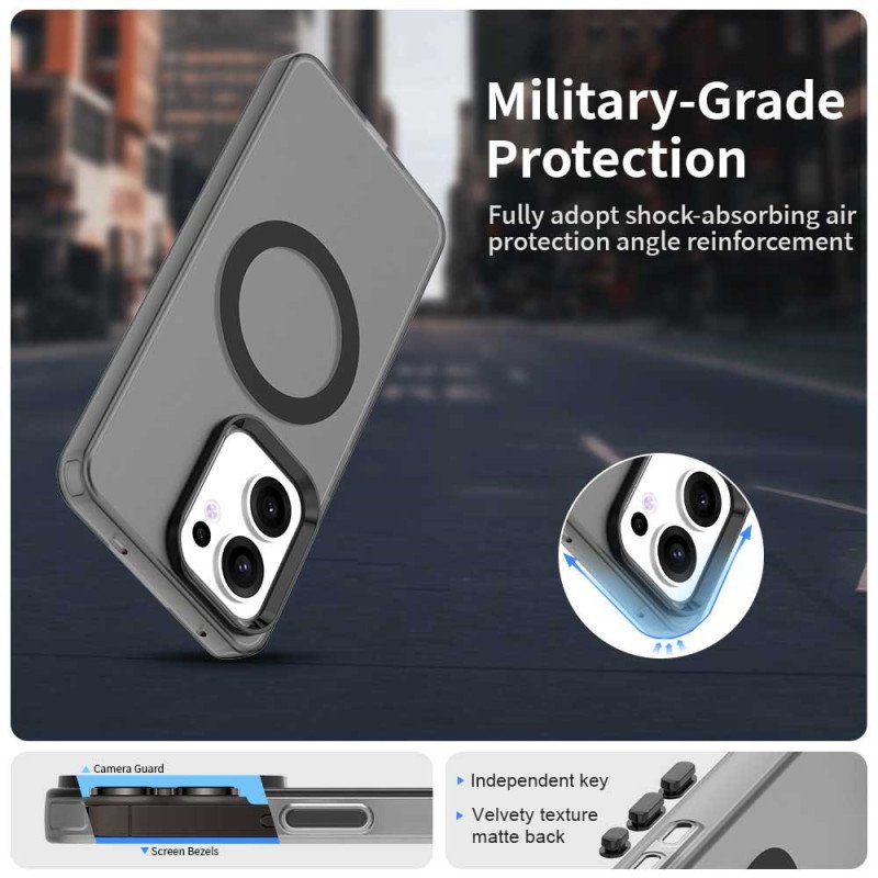 Skal För Oppo Reno 13f 4g / 5g / 13 Fs 5g Magsafe-kompatibel Stötsäker