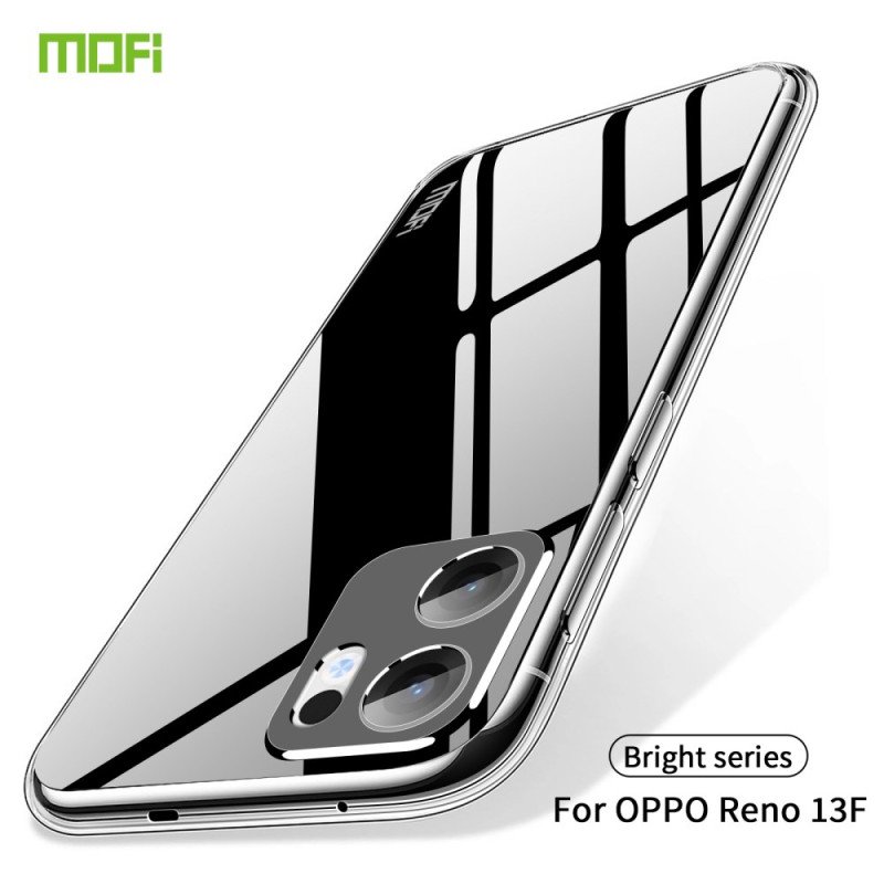 Skal Oppo Reno 13f 4g / 5g / 13 Fs 5g Transparent Ultratunn Mofi