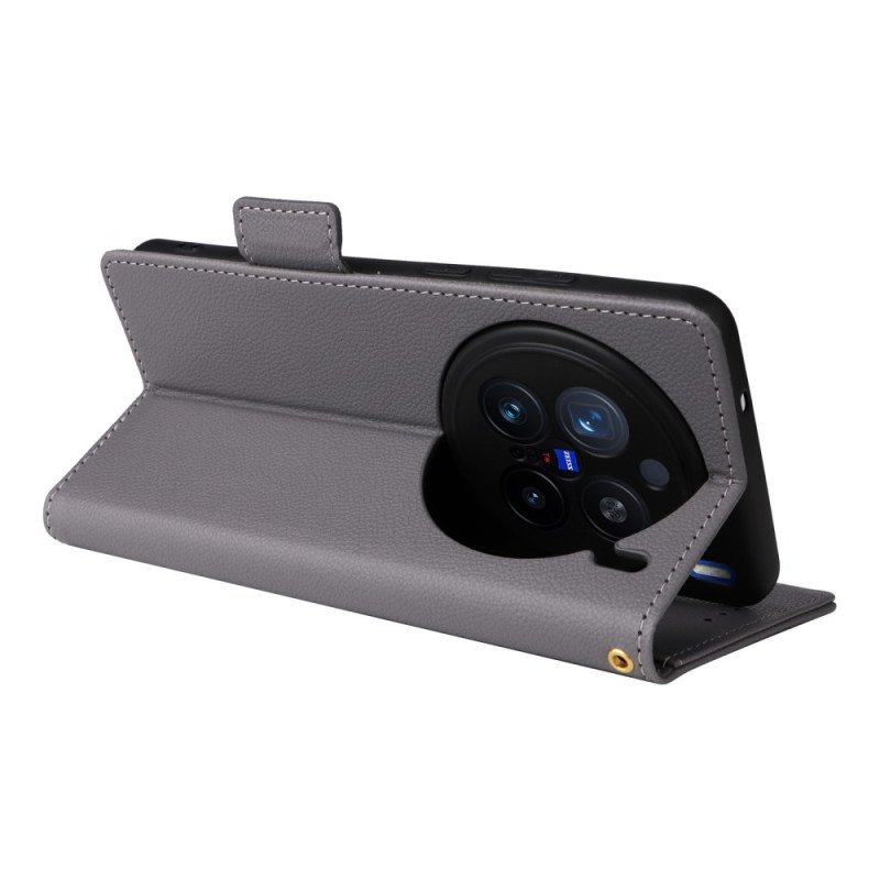 Fodral För Vivo X200 Pro Läderrem