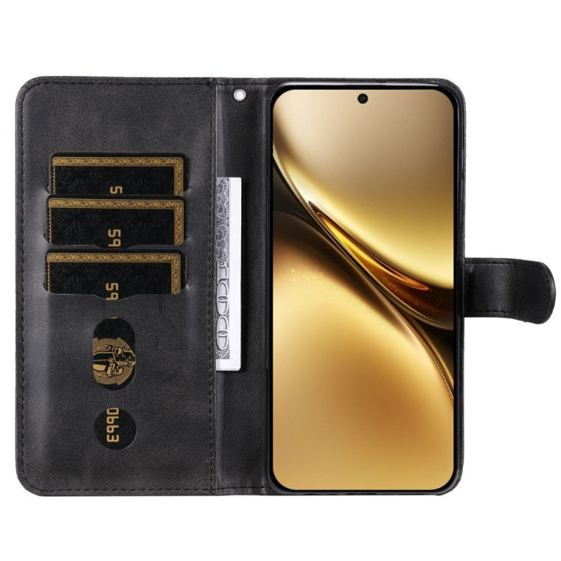 Fodral Vivo X200 Pro Plånbok Med Dragkedja