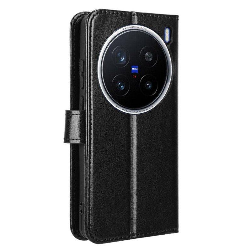Fodral Vivo X200 Pro Prickigt Konstläder