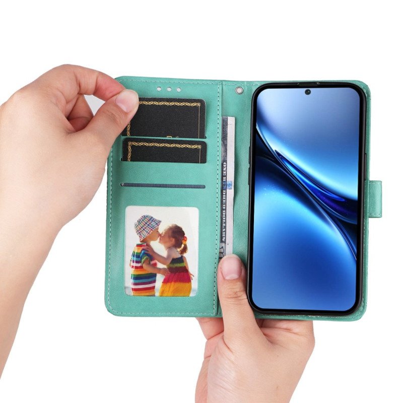 Fodral Vivo X200 Pro Solrosmönster