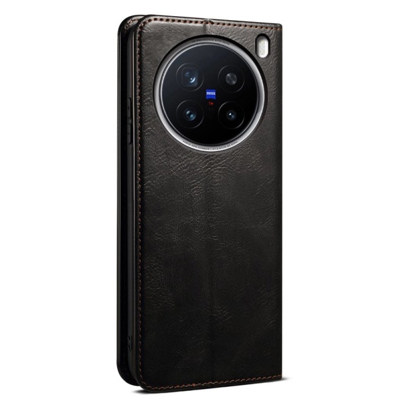 Folio-fodral För Vivo X200 Pro Vaxat Konstläder