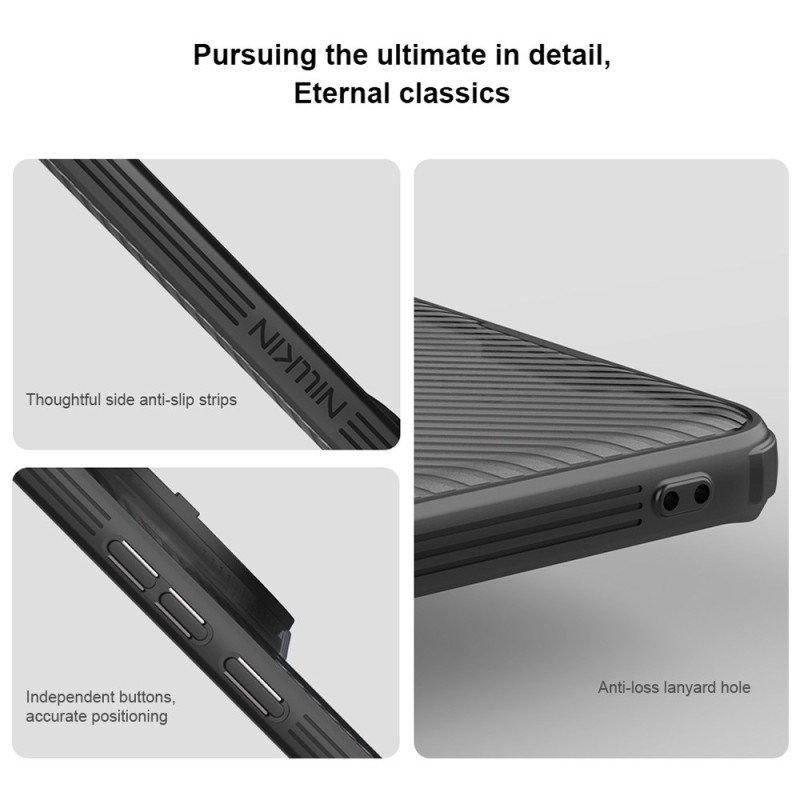 Skal Vivo X200 Pro Telefonfodral Magsafe Camshield Prop Magnetisk Nillkin