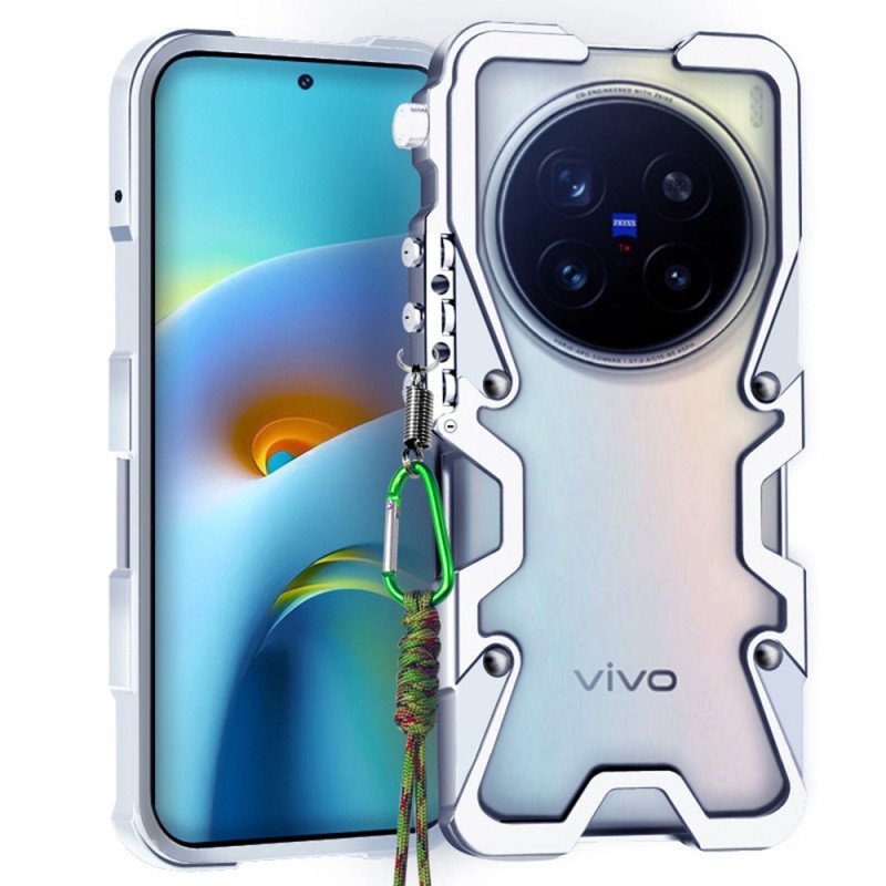 Skal Vivo X200 Pro Telefonfodral Metallstötfångare