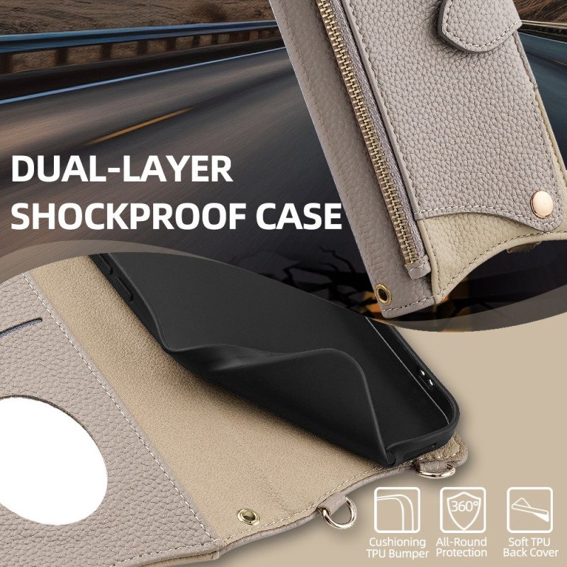 Skyddsfodral Vivo X200 Pro Spegel Och Axelrem