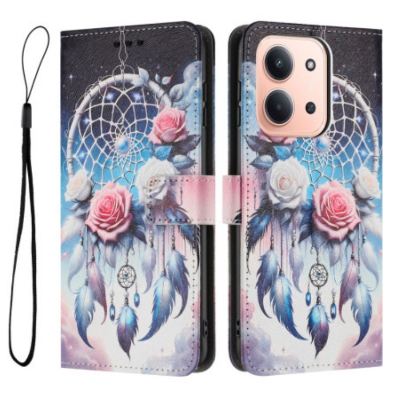 Fodral För Poco C85 Drömfångare Och Rosor