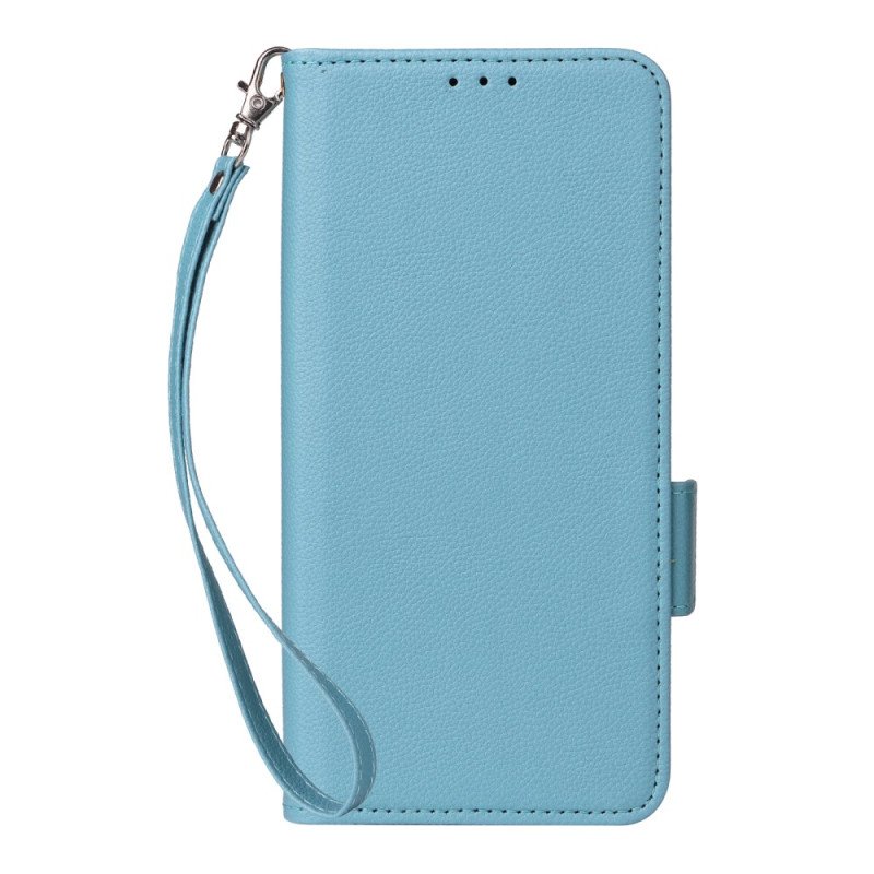 Fodral För Poco C85 Konstläder Med Rem