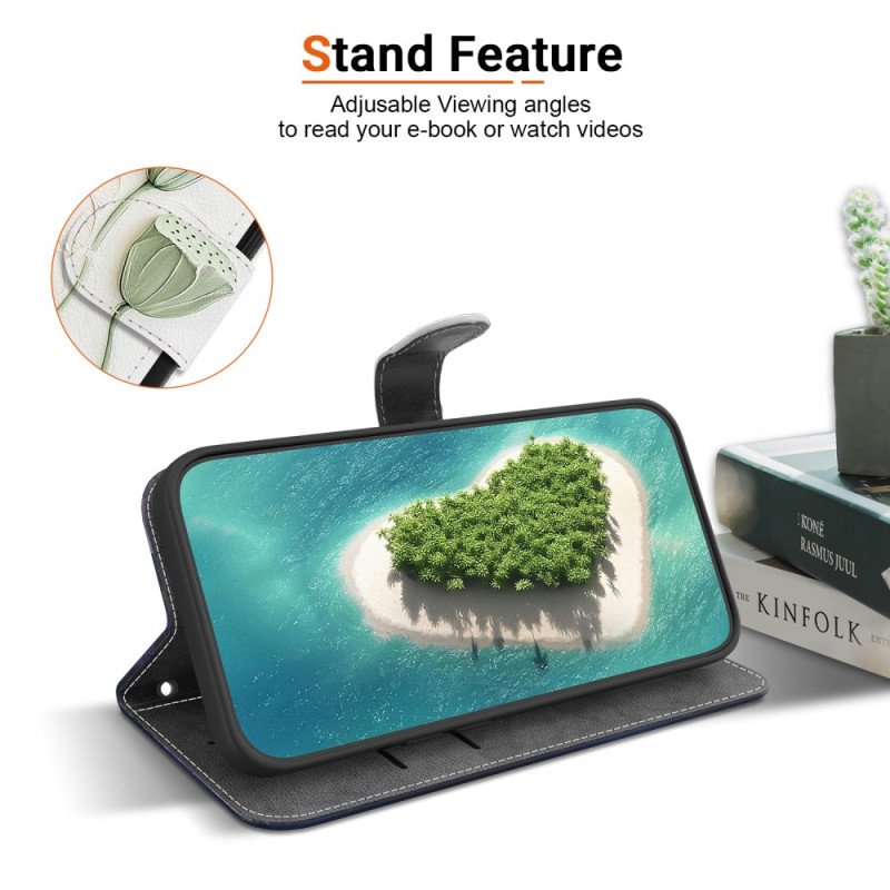 Fodral Poco C85 Gröna Blommor