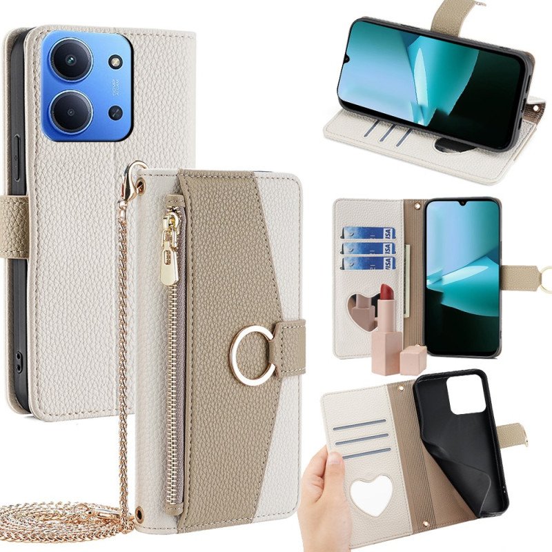 Läderfodral Poco C85 Telefonfodral Elegant