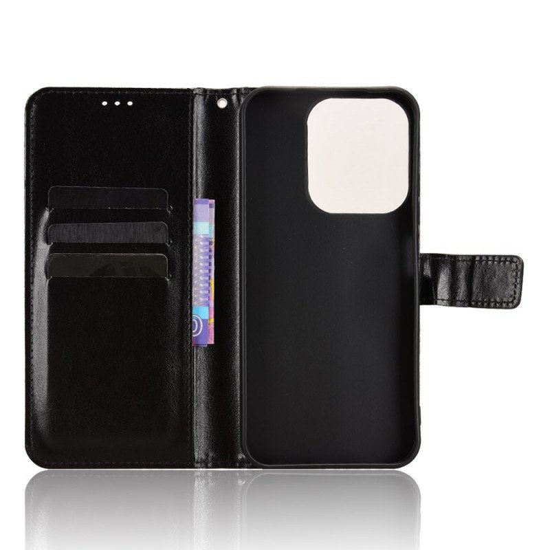 Läderfodral Poco C85 Telefonfodral Flashigt Konstläder