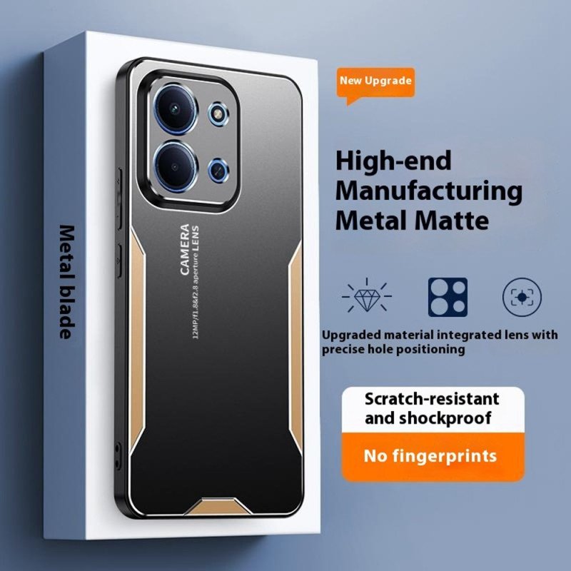 Skal Poco C85 Telefonfodral Metalleffekt