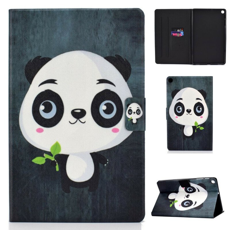 Fodral Samsung Galaxy Tab S6 Lite Lilla Panda