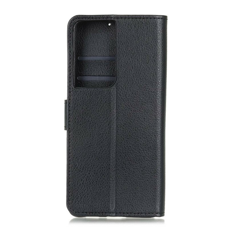 Fodral Samsung Galaxy S21 Ultra 5G Lychee Textur
