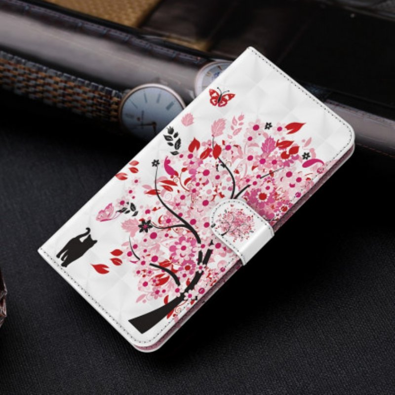 Fodral Samsung Galaxy S21 Ultra 5G Rosa Träd