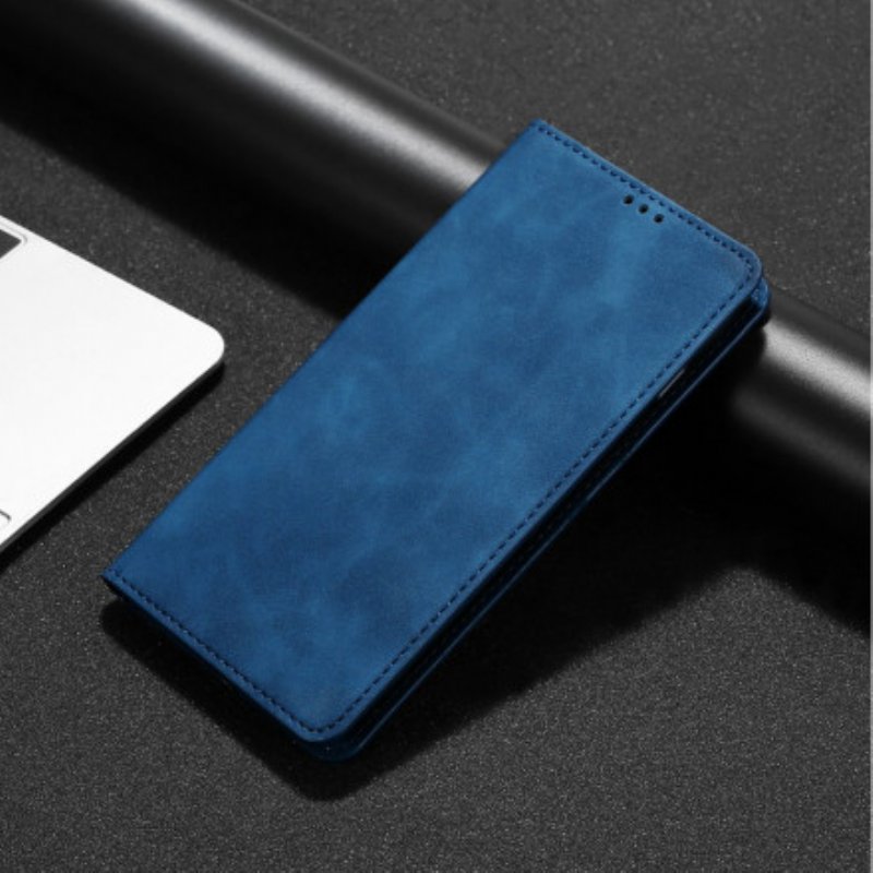 Folio-fodral Samsung Galaxy S21 Ultra 5G Läderfodral Hudberöring
