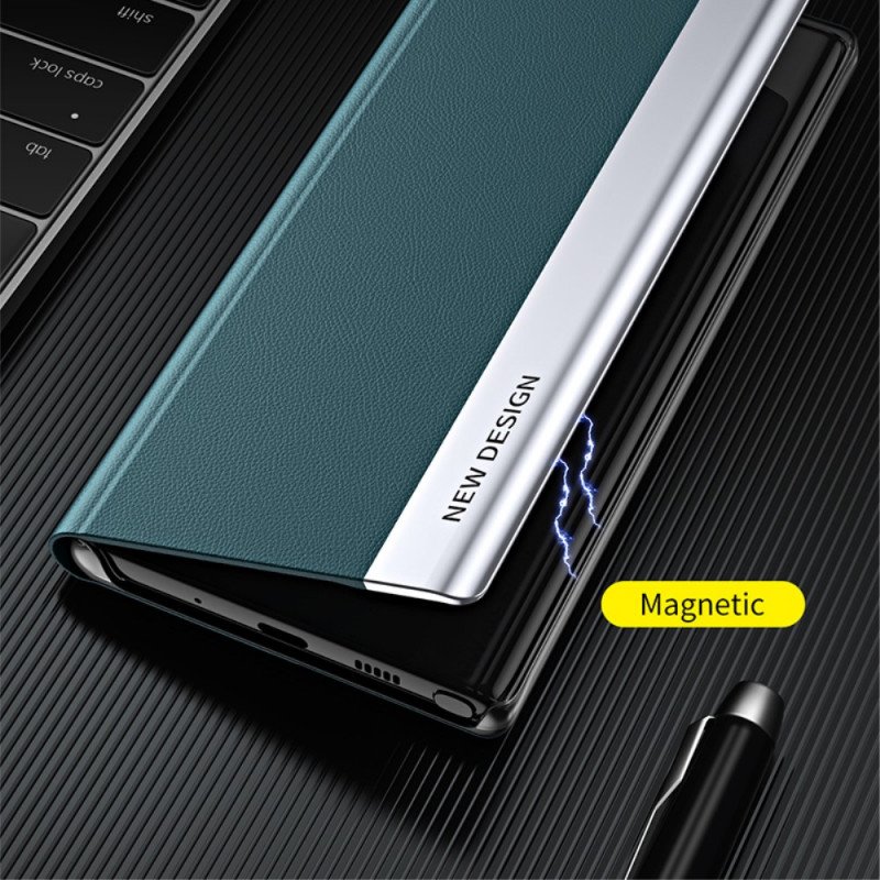 Skal Samsung Galaxy S21 Ultra 5G Ny Design I Konstläder