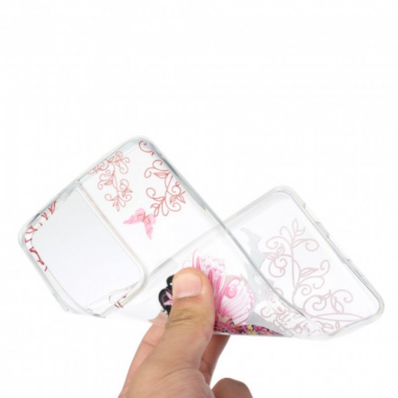Skal Samsung Galaxy S21 Ultra 5G Transparent Flower Fairy