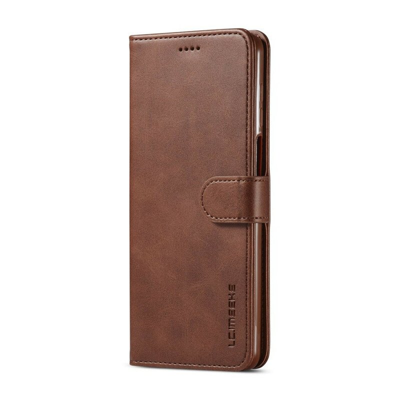 Fodral Xiaomi Redmi Note 9S / 9 Pro Lc.imeeke Lädereffekt