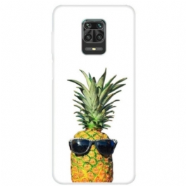 Skal Xiaomi Redmi Note 9S / 9 Pro Ananas Med Glasögon