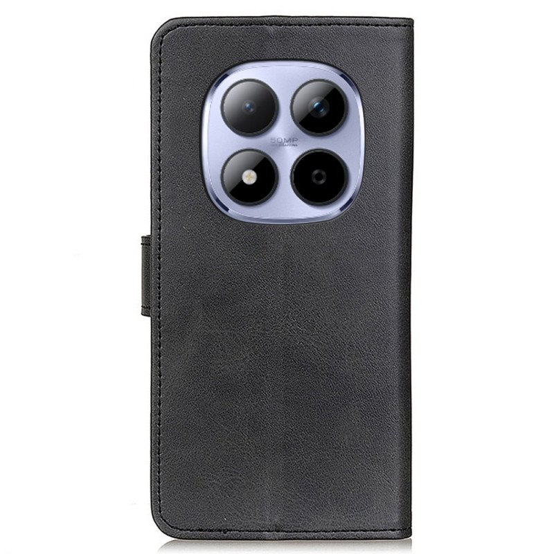 Fodral För Xiaomi Redmi Note 15 Pro 5g Matt Konstläder