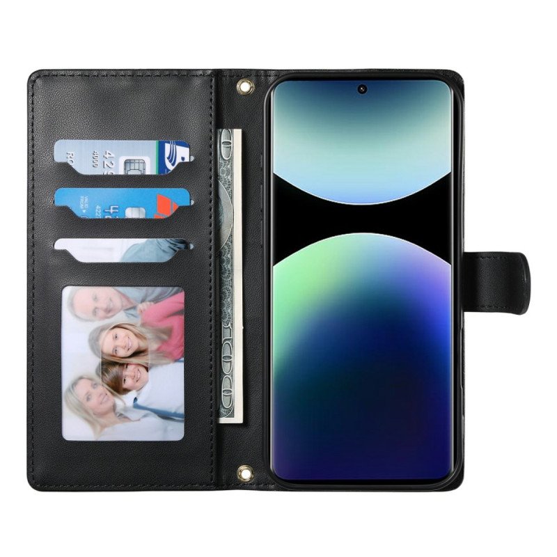 Fodral För Xiaomi Redmi Note 15 Pro 5g Quiltad Med Remmar