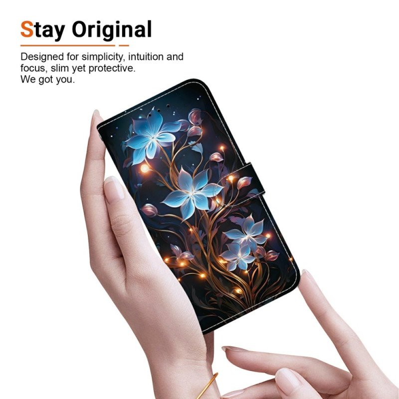 Fodral För Xiaomi Redmi Note 15 Pro 5g Små Lyktblommor