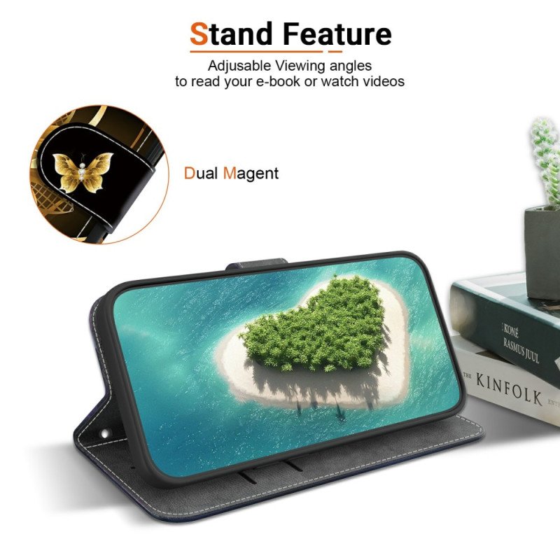 Fodral Xiaomi Redmi Note 15 Pro 5g Gyllene Blomma