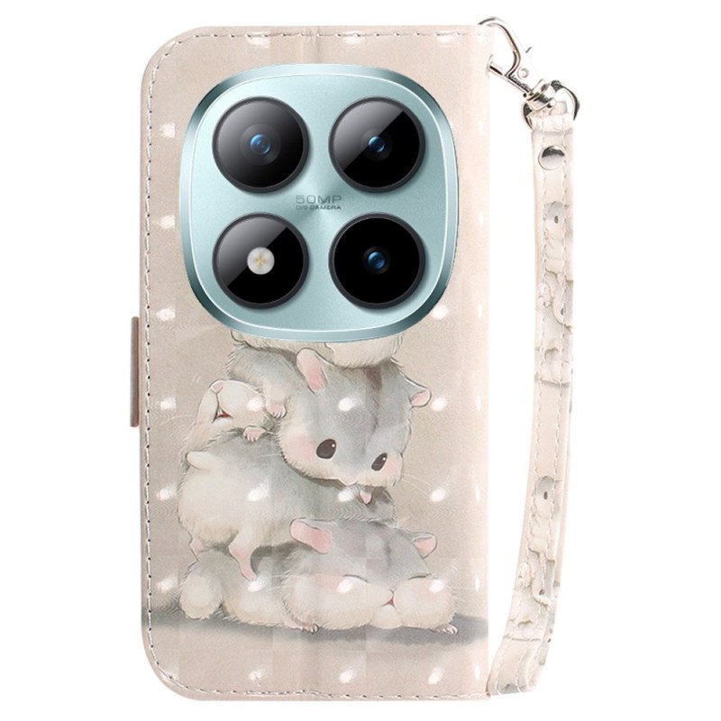 Fodral Xiaomi Redmi Note 15 Pro 5g Hamstrar Med Remmar