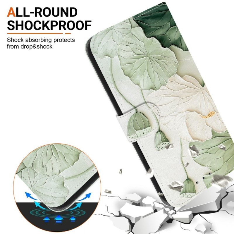 Fodral Xiaomi Redmi Note 15 Pro 5g Lotusmönster