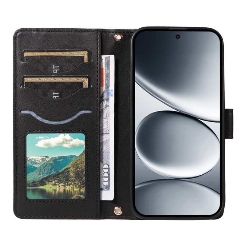 Fodral Xiaomi Redmi Note 15 Pro 5g Quiltad Med Remmar