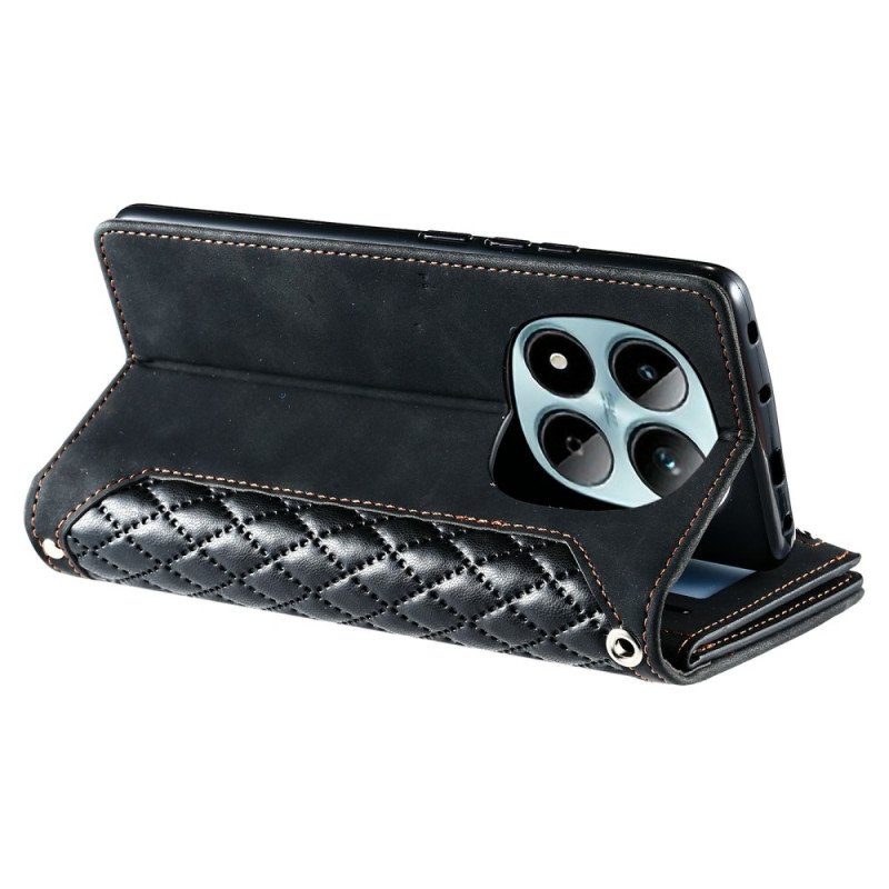 Fodral Xiaomi Redmi Note 15 Pro 5g Quiltad Retrodesign