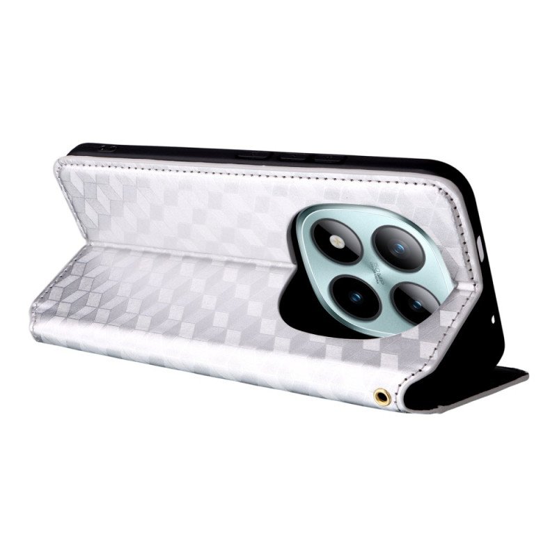 Folio-fodral Xiaomi Redmi Note 15 Pro 5g Telefonfodral Glansigt