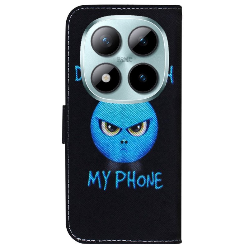 Läderfodral Xiaomi Redmi Note 15 Pro 5g Telefonfodral Emoji-telefon