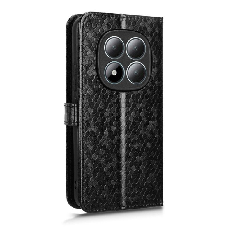 Läderfodral Xiaomi Redmi Note 15 Pro 5g Telefonfodral Glitterprickar