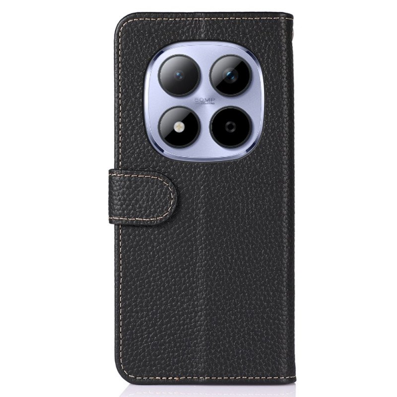 Läderskal Fodral Xiaomi Redmi Note 15 Pro 5g Khazneh-läder