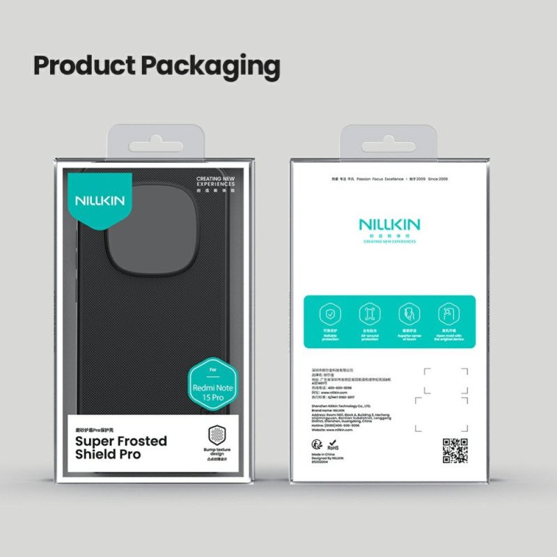 Skal Xiaomi Redmi Note 15 Pro 5g Nillkin Frostad Sköld