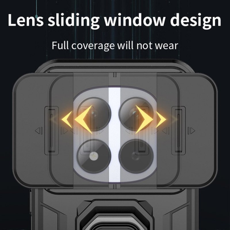 Skal Xiaomi Redmi Note 15 Pro 5g Slitstark Ring Med Linsskydd