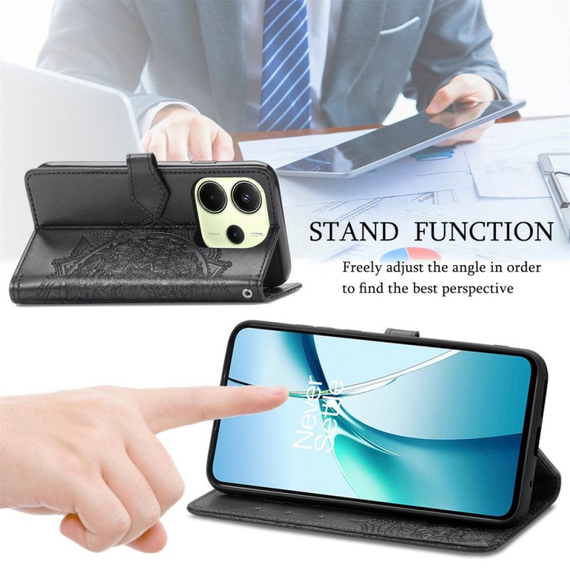 Fodral För Xiaomi Redmi Note 14 4g Barock Mandala