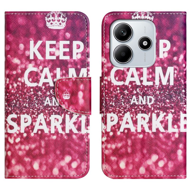 Fodral Xiaomi Redmi Note 14 4g Behåll Lugnet Och Glittra