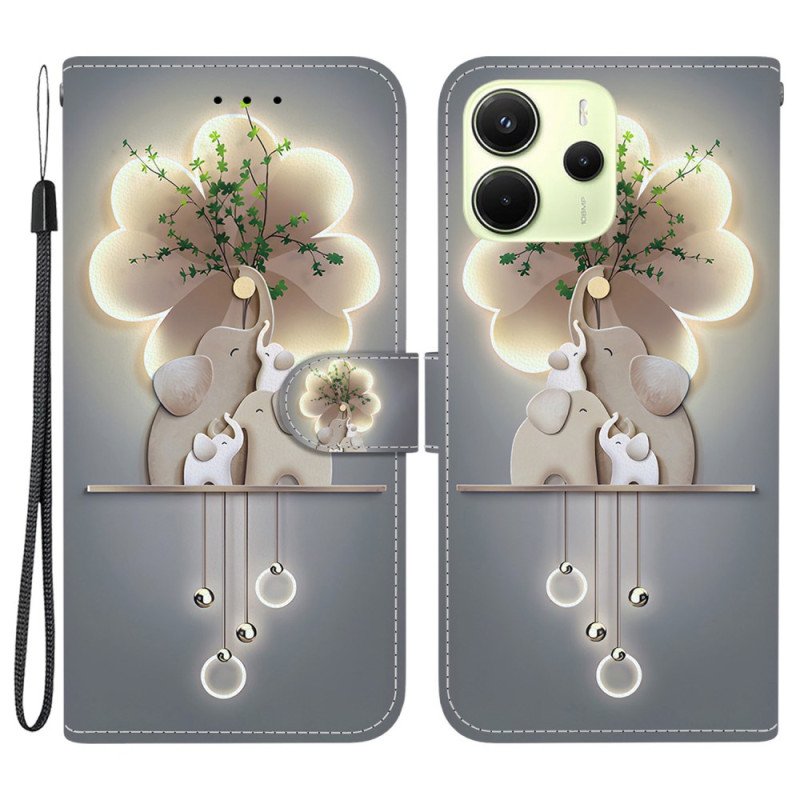 Fodral Xiaomi Redmi Note 14 4g Elefanter