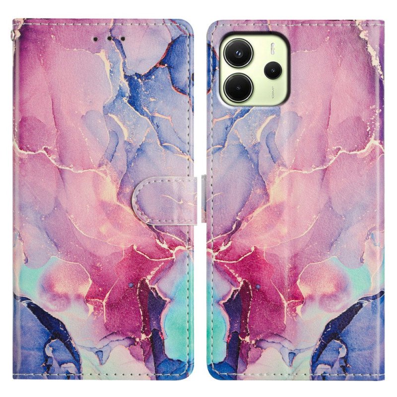 Fodral Xiaomi Redmi Note 14 4g Färgad Marmor