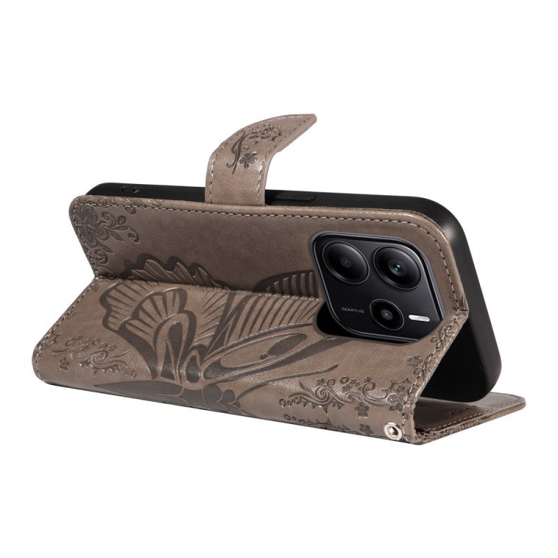 Fodral Xiaomi Redmi Note 14 4g Fjärilstryck