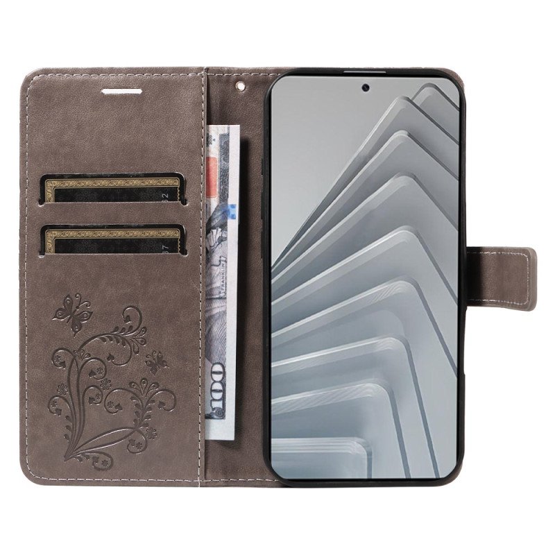 Fodral Xiaomi Redmi Note 14 4g Jättefjärilar