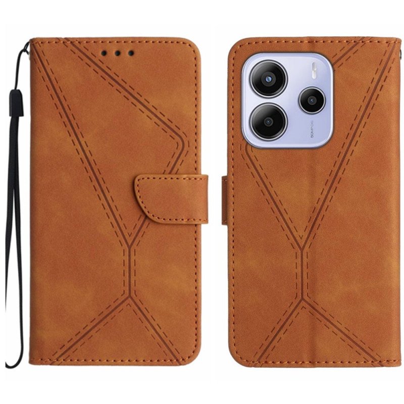 Fodral Xiaomi Redmi Note 14 4g Linjer Och Tryck