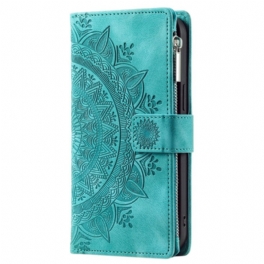 Fodral Xiaomi Redmi Note 14 4g Plånbok Med Mandala-mockaeffekt