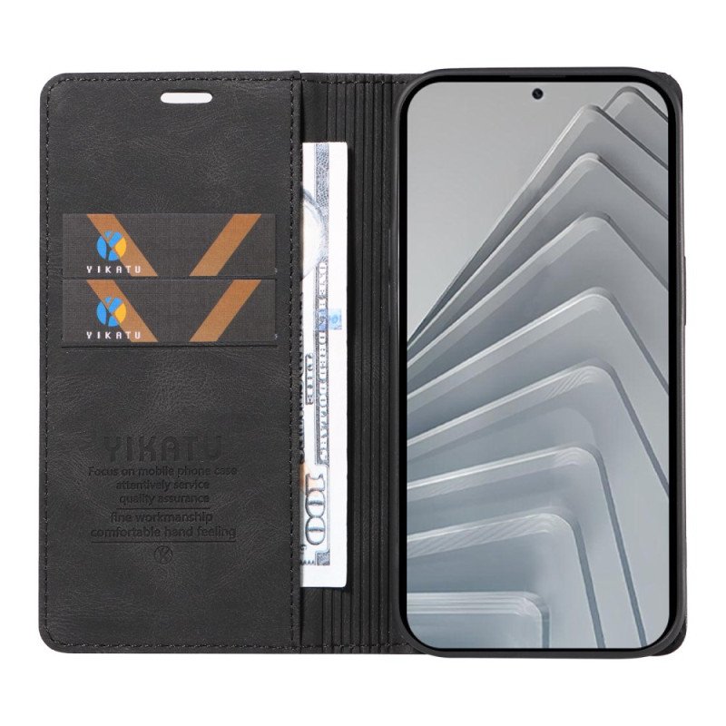 Folio-fodral Xiaomi Redmi Note 14 4g Ykatu Beige Mockaeffekt