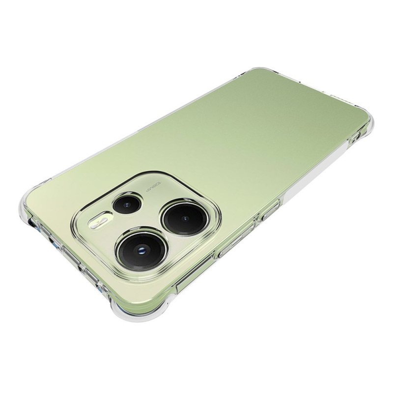 Skal För Xiaomi Redmi Note 14 4g Förstärkt Transparent