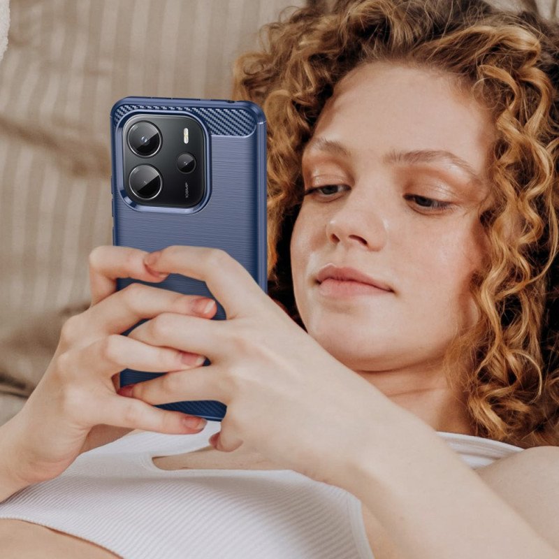 Skal Xiaomi Redmi Note 14 4g Borstad Kolfiber